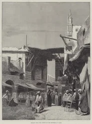 Bazar près de la rue du Mooskee au Caire